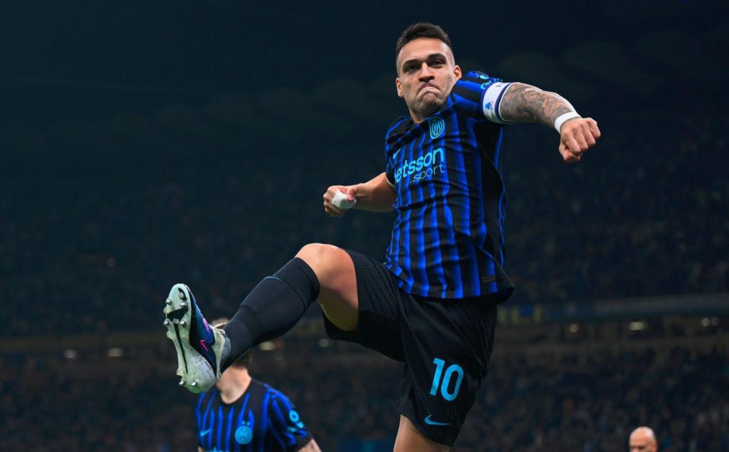 Lautaro Martínez convirtió un doblete en su regreso a las canchas