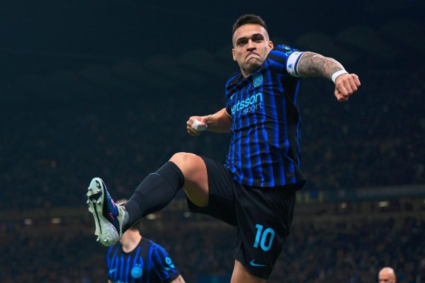 Lautaro Martínez convirtió un doblete en su regreso a las canchas