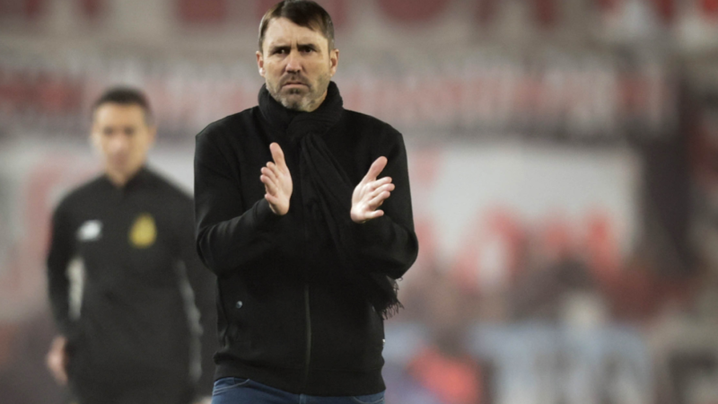 Eduardo Coudet destacó a su River y le regaló elogios a Santiago Beltrán