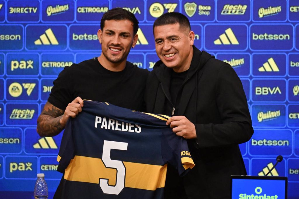 Paredes habló de su relación con Riquelme