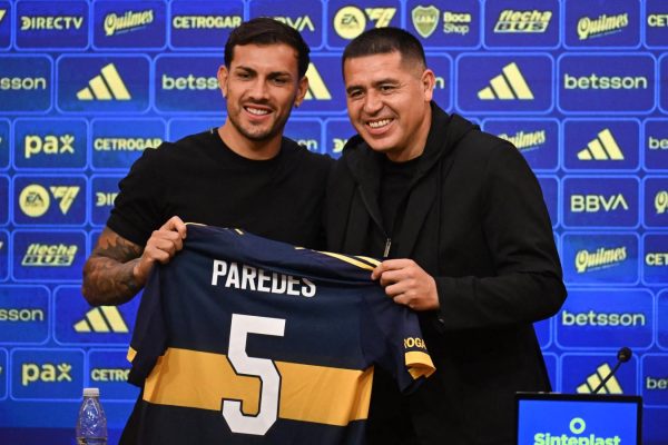 Paredes habló de su relación con Riquelme