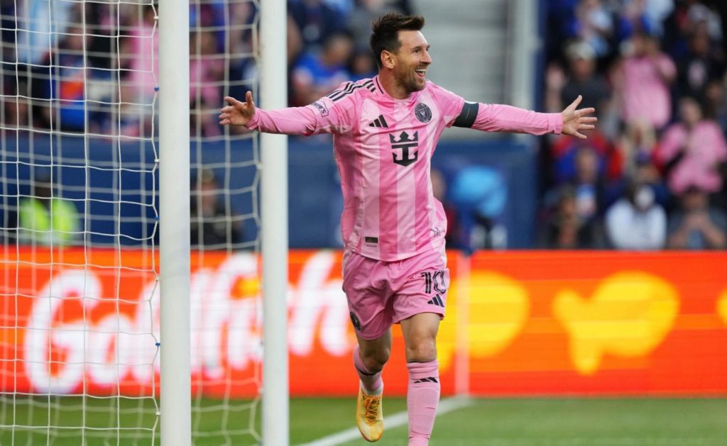 Con un triplete de Messi, Inter Miami cantó victoria