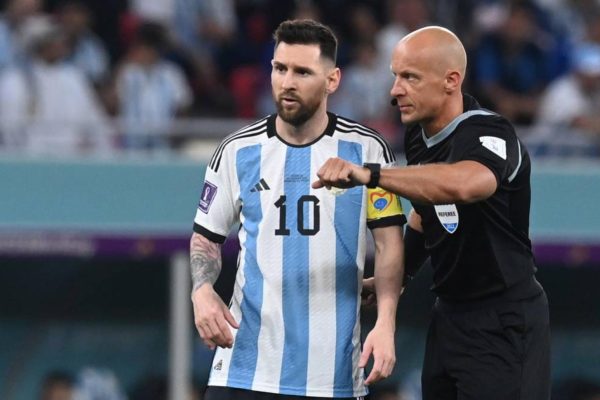 Se confirmó el arbitro para el debut de Argentina en el Mundial