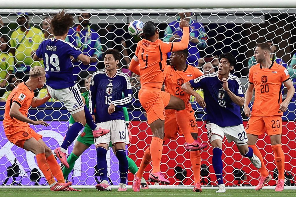 En un partidazo, Japón se lo empató a Países Bajos