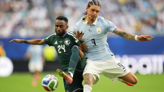 Uruguay no pudo ante Arabia Saudita y apenas rescató un punto